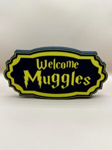 Welcome Muggles Tábla img 4467